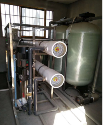 新疆哈密某铁矿生活饮用水净化设备