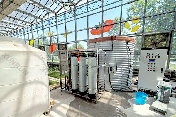 泾阳农业园0.5吨反渗透设备应用案例