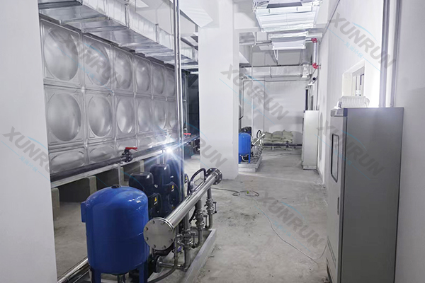 ​​山西太原某小区供水及软水设备安装案例