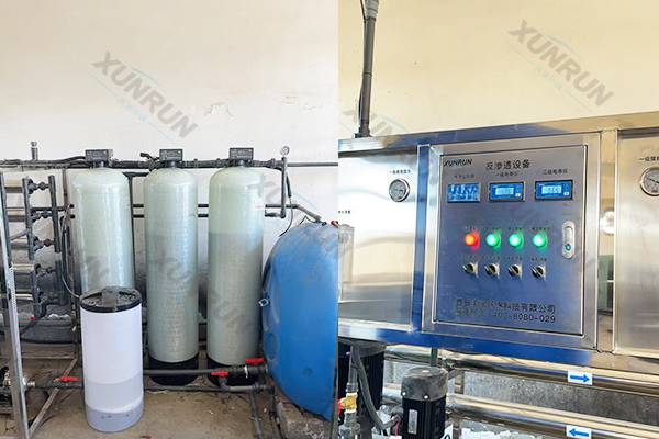 陕西榆林煤矿空压站1吨/小时脱盐水设备成功案例 | 洵润水处理