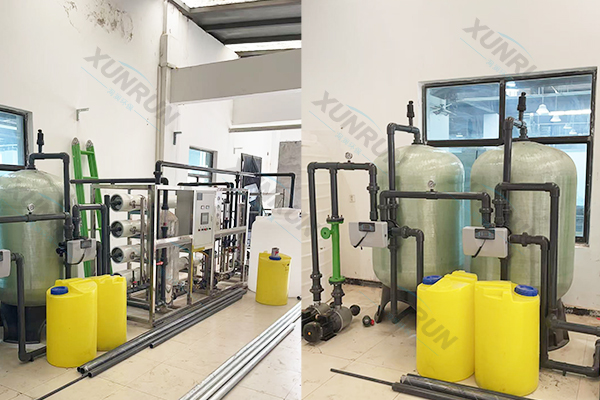 【甘肃平凉煤矿8吨净水设备案例】矿区生活用水净化系统解决方案 - 洵润水处理厂家