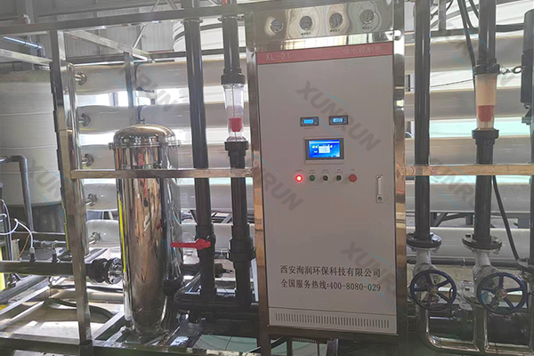 内蒙古某企业20吨/小时反渗透设备成功投运，稳定解决高硬度苦咸水难题